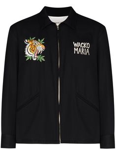 Wacko Maria куртка-рубашка Vietnam с вышивкой из коллаборации с Tim Lehi