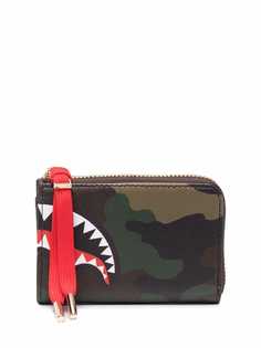 Sprayground кошелек с круговой молнией и принтом