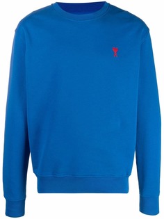AMI Paris толстовка с монограммой Ami de Coeur