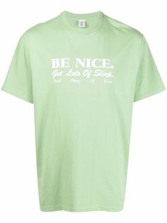 Sporty & Rich футболка с принтом Be Nice