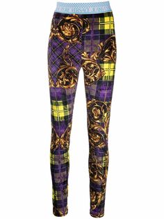 Versace Jeans Couture легинсы с принтом