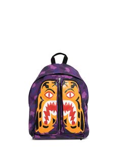 A BATHING APE® рюкзак Color Camo Tiger
