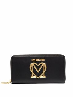 Love Moschino кошелек на молнии с логотипом