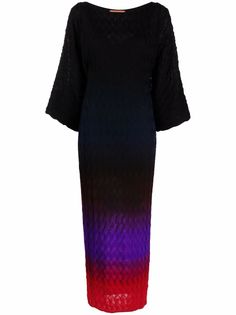 Missoni платье макси с эффектом градиента
