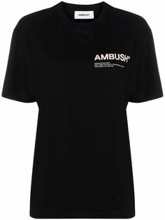 AMBUSH футболка оверсайз с логотипом