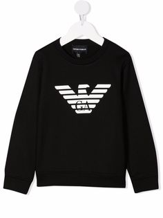 Emporio Armani Kids толстовка с логотипом