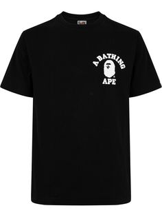 A BATHING APE® футболка Space Camo College ATS Bape