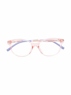 Lacoste Kids очки в овальной двухцветной оправе