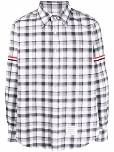 Thom Browne рубашка в клетку