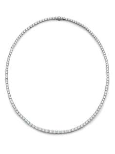 De Beers Jewellers колье DB Classic из белого золота с бриллиантами