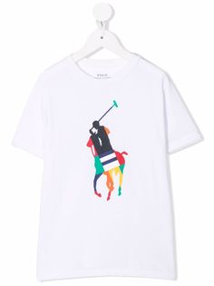 Ralph Lauren Kids футболка с логотипом