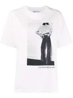 Victoria Beckham футболка с фотопринтом