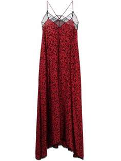 Zadig&Voltaire платье макси Risty с цветочным принтом