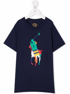 Ralph Lauren Kids футболка с логотипом
