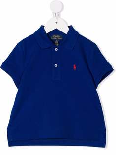 Ralph Lauren Kids рубашка поло с вышитым логотипом