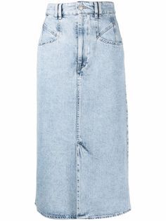 Isabel Marant джинсовая юбка миди