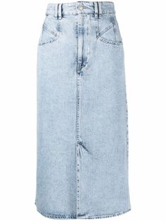 Isabel Marant джинсовая юбка миди