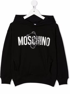 Moschino Kids худи Teddy Bear с логотипом
