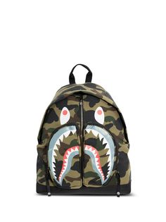 A BATHING APE® рюкзак 1st Camo Shark Bape