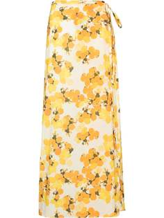 Peony юбка Citrus с запахом