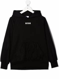 MSGM Kids худи с логотипом