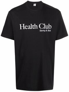 Sporty & Rich футболка Health Club с принтом