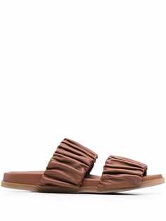 Santoni сандалии со сборками