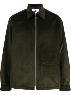 Anglozine куртка-рубашка Yard на молнии