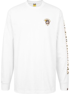 A BATHING APE® футболка Eagle с длинными рукавами Bape