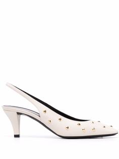 Saint Laurent туфли-лодочки Carole 60 с заклепками