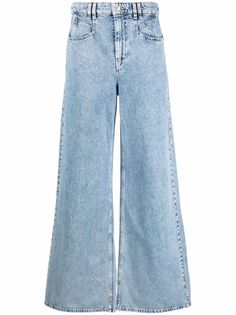 Isabel Marant расклешенные джинсы с завышенной талией