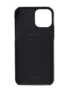 PAUL SMITH чехол для iPhone 12 Pro в полоску Signature Stripe