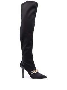 TWINSET ботфорты с цепочкой