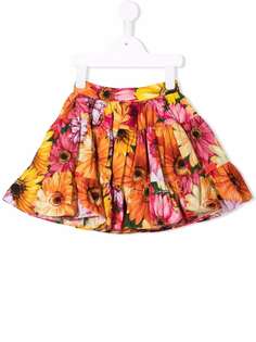 Dolce & Gabbana Kids юбка с цветочным принтом