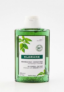 Шампунь Klorane с органическим экстрактом Крапивы, 200 мл