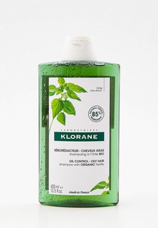 Шампунь Klorane с органическим экстрактом Крапивы, 400 мл