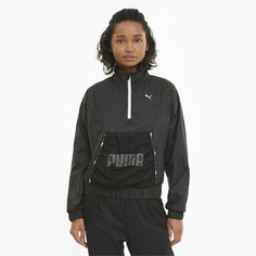 Олимпийка Logo Womens Quarter-Zip Training Pullover Puma