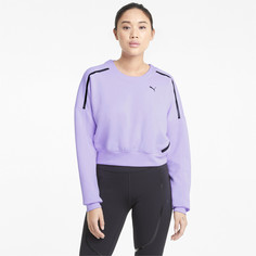 Толстовка Zip Crew Womens Training Sweatshirt Puma