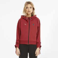 Толстовка Scuderia Ferrari Style Hooded Womens Sweat Jacket Puma