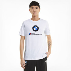 Футболка BMW M Motorsport Essentials Logo Mens Tee Puma