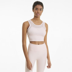 Топ Studio Layered Womens Training Crop Top Puma