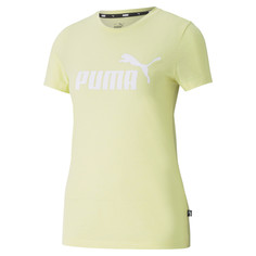 Футболка Essentials Logo Heather Womens Tee Puma