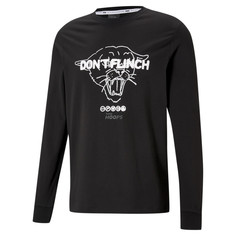 Футболка с длинным рукавом Q1 Fran Long Sleeve Mens Basketball Tee Puma