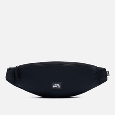 Сумка на пояс Nike SB Heritage Fanny Pack, цвет чёрный