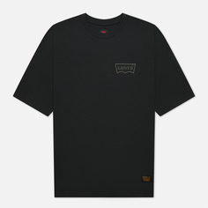 Мужская футболка Levis Skateboarding Graphic Box, цвет чёрный