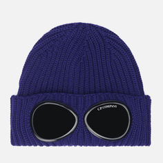 Шапка C.P. Company Extra Fine Merino Wool Goggle, цвет синий