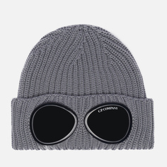 Шапка C.P. Company Extra Fine Merino Wool Goggle, цвет серый
