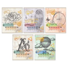 Тетрадь Даринчи "Почтовые открытки"