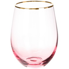 Набор стаканов FLW Gradient розовый 550 мл 4 шт