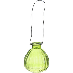 Ваза Hakbijl glass Mini Vase тёмно-зелёная 8,5х11 см